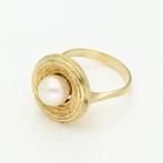 Ring - 18 karaat Geel goud - Parel, Nieuw
