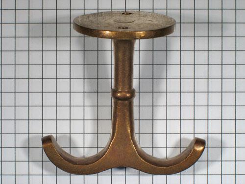 Kapstokhaak onderbouw, brons antiek, Huis en Inrichting, Woonaccessoires | Kapstokken, Nieuw, Overige materialen