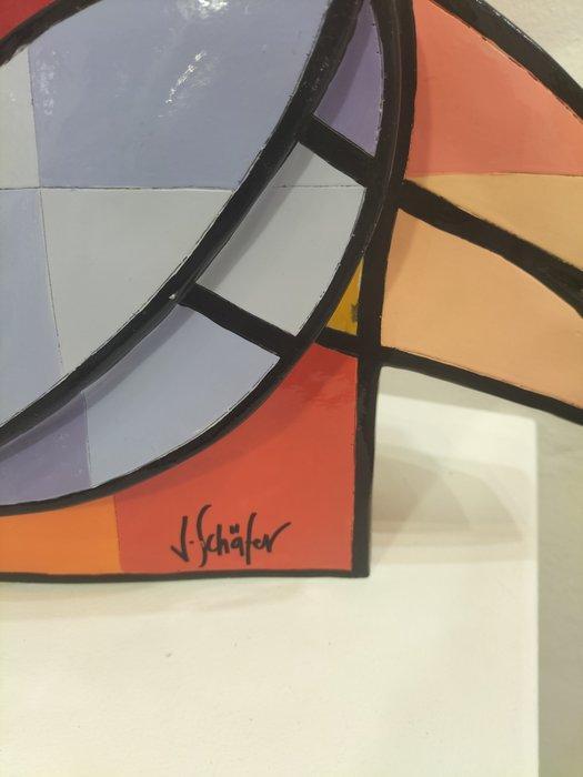 Jacqueline Schäfer - Sculpture en forme de personnage, Bird, Antiek en Kunst, Antiek | Overige Antiek