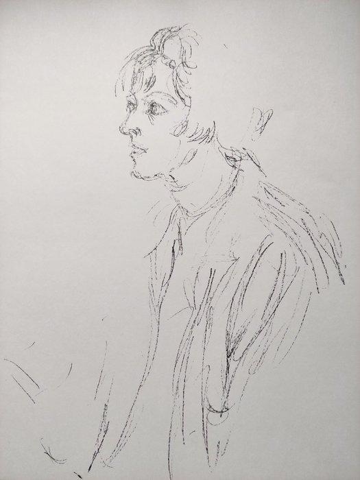 Alberto Giacometti (1901-1966) - Annette in profile, Antiek en Kunst, Antiek | Overige Antiek