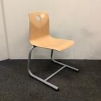 Tweedehands complete set 6 stuks Woodmark schoolstoelen,, Huis en Inrichting, Stoelen, Gebruikt, Hout, Vijf, Zes of meer stoelen