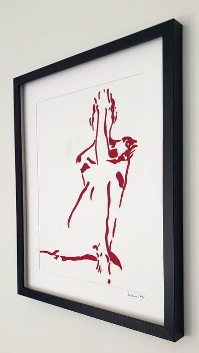 Liesens - Thinkers ( lot van 2 schilderijen), Antiek en Kunst, Kunst | Schilderijen | Modern