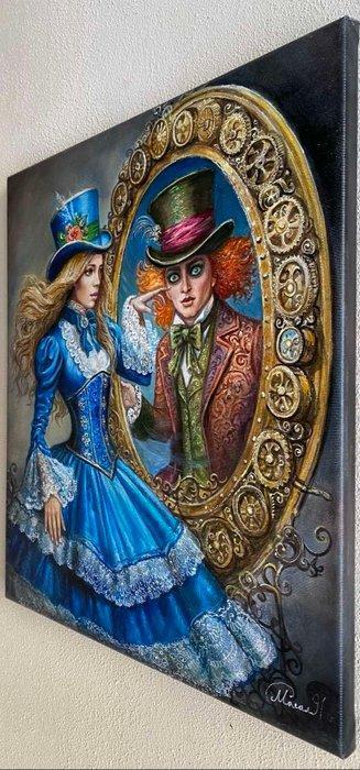 Natalia Masalitina (1973) - Who looks back, Antiquités & Art, Art | Peinture | Moderne