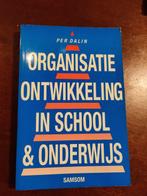 Organisatie Ontw School Onderwijs 9789014038483, Boeken, Studieboeken en Cursussen, Gelezen, Per Dalin, Verzenden