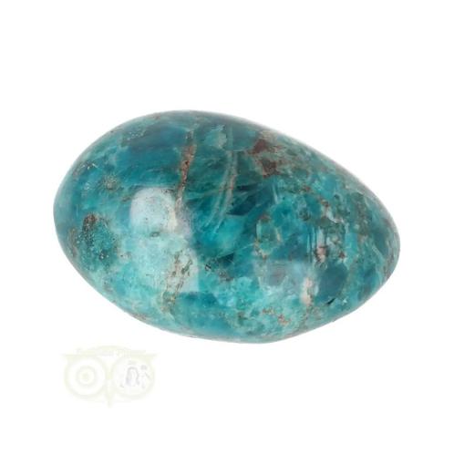 Blauwe Apatiet handsteen Nr 83 - 108 gram, Handtassen en Accessoires, Edelstenen, Nieuw, Verzenden