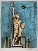 Bernard Buffet (1928-1999) - New York : Statue de la Liberté, Antiek en Kunst