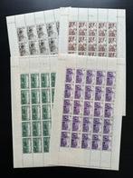 France  - Y&T 466/469 Secours National en feuilles, Timbres & Monnaies, Timbres | Europe | France