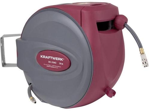 Kraftwerk 31043 Slanghaspel 10 30+2m, Huis en Inrichting, Woonaccessoires | Overige, Zo goed als nieuw, Verzenden
