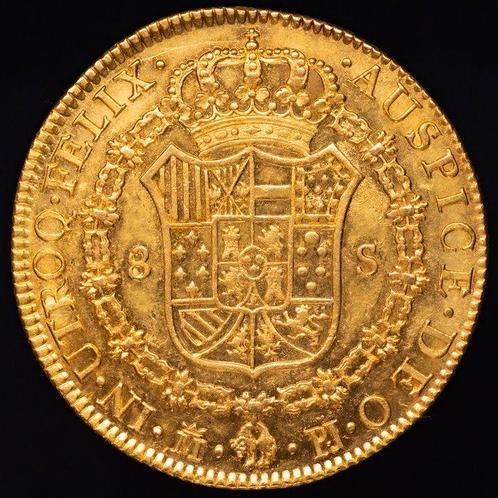 Espagne. Charles III. 8 Escudos Ceca de Madrid. 1775., Postzegels en Munten, Munten | Europa | Niet-Euromunten
