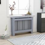 vidaXL Radiatorombouw 112x19x81,5 cm MDF antraciet, Doe-het-zelf en Bouw, Verwarming en Radiatoren, Verzenden, Nieuw