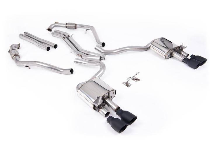 Cat-back uitlaatsysteem | Audi S5 | Milltek Sport Quad 100 m, Autos : Pièces & Accessoires, Systèmes d'échappement, Envoi