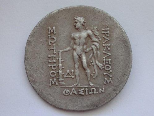 Thracië. Thasos. Tetradrachm (Circa 148-90/80 BC).., Postzegels en Munten, Munten | Europa | Niet-Euromunten