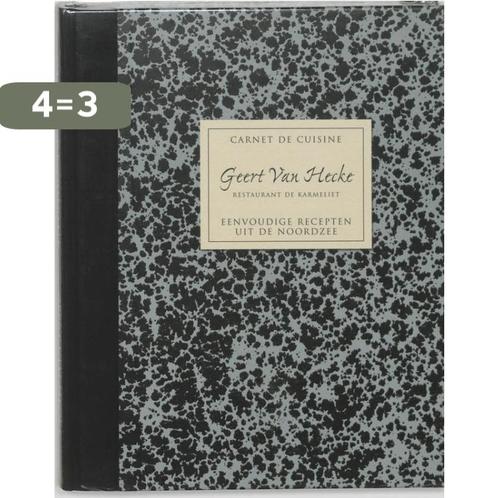 Carnet de cuisine - Geert Van Hecke - Nederlandse versie, Boeken, Kookboeken, Zo goed als nieuw, Verzenden