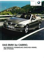 2009 BMW 3 SERIE CABRIOLET BROCHURE DUITS, Ophalen of Verzenden, Nieuw