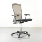 Knoll Life H05 bureaustoel, zwart, grijs mesh, 3D armleggers, Ophalen of Verzenden