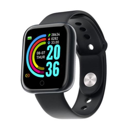 D20 Pro Smartwatch Siliconen Bandje Health Monitor /, Handtassen en Accessoires, Smartwatches, Verzenden