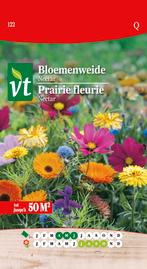 NIEUW - Bloemenweide nectar 50 m², Jardin & Terrasse, Bulbes & Semences, Verzenden