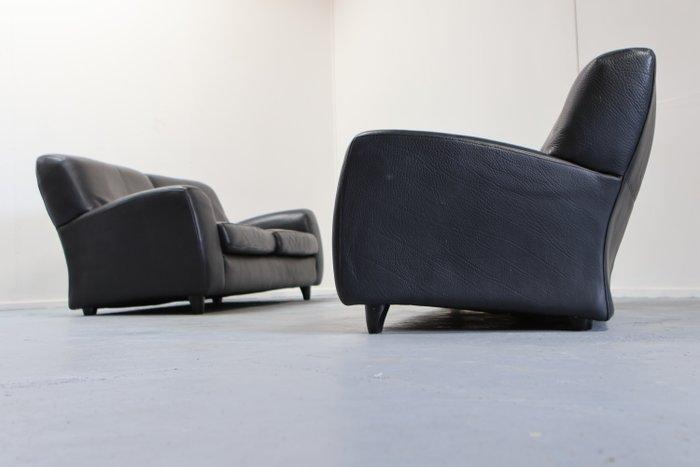 Molinari - Canapé (2) - Softtail - Cuir, Antiek en Kunst, Antiek | Meubels | Stoelen en Sofa's