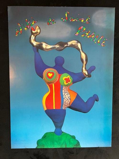 Niki de Saint Phalle - Handgesigneerde Nana van Niki de, Antiek en Kunst, Kunst | Tekeningen en Fotografie