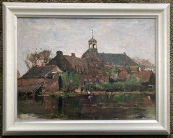 Leendert van der Vlist (1894-1962) - Boerderij aan plas