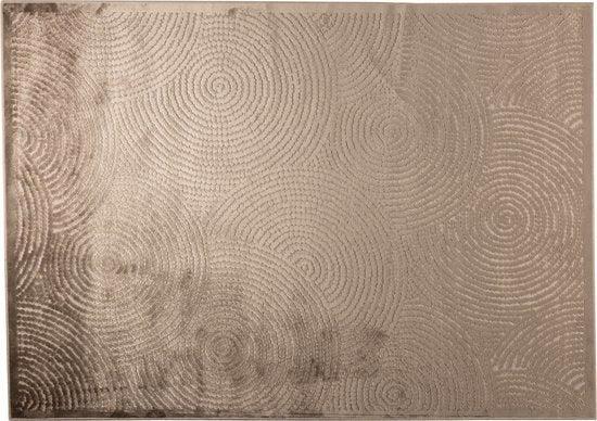 2dekans | Dutchbone Dots Vloerkleed Bruin 200X300, Huis en Inrichting, Stoffering | Tapijten en Vloerkleden, Ophalen of Verzenden