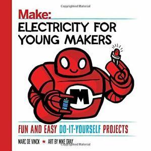 Electricity for Young Makers: Fun and Easy Do-It-Yourself, Boeken, Overige Boeken, Zo goed als nieuw, Verzenden