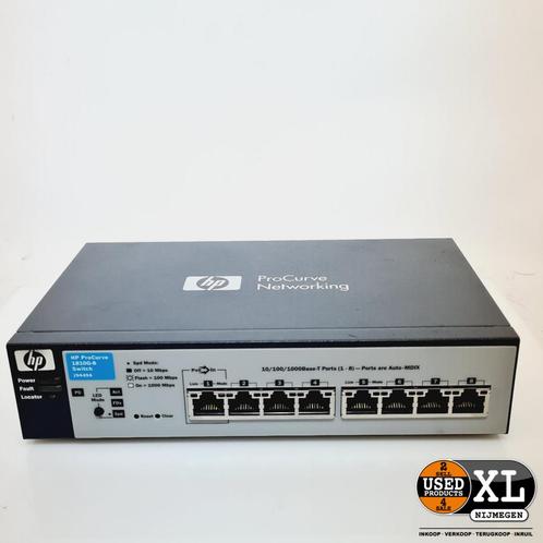 HP ProCurve 1810G-8 Switch, J9449A | Nette Staat, Informatique & Logiciels, Commutateurs réseau, Enlèvement ou Envoi