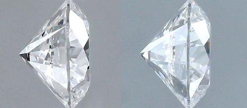 Zonder Minimumprijs - 2 pcs Diamant (Natuurlijk) - 1.01 ct -, Handtassen en Accessoires, Edelstenen
