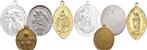 Lot von 4 medaille Religion Wallfahrt:, Postzegels en Munten, Penningen en Medailles, Verzenden