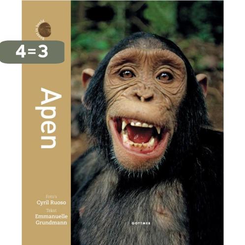 Beest in beeld Apen 9789025756635 Emanuelle Grundmann, Boeken, Overige Boeken, Zo goed als nieuw, Verzenden
