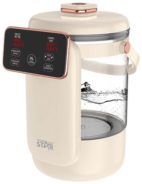 Winning Star St-6033 Waterkoker Met Display - 2.5 Liter -, Elektronische apparatuur, Waterkokers, Ophalen of Verzenden