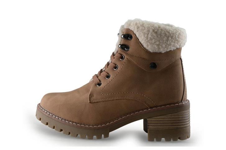 Globe Veterboots in maat 38 Beige, Kleding | Dames, Schoenen, Beige, Zo goed als nieuw, Overige typen, Verzenden