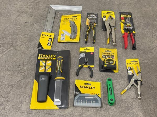 Veiling - Stanley doe-het-zelf gereedschap set 11-delig, Doe-het-zelf en Bouw, Gereedschap | Handgereedschap