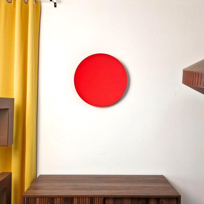 José Soler Art - Plate. Matte Red, Antiquités & Art, Art | Objets design