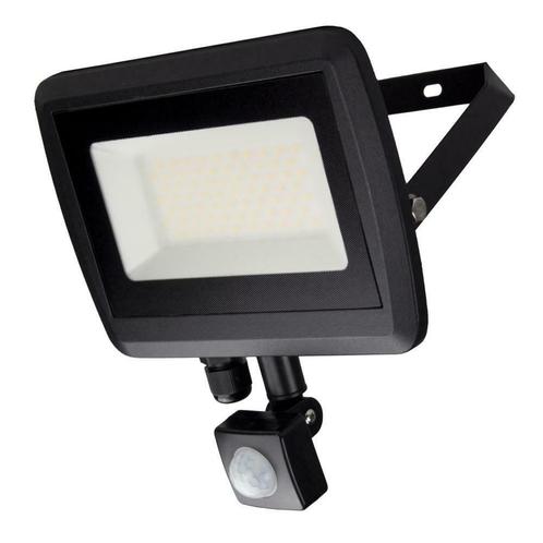 LED Bouwlamp Floodlight 50 Watt bewegingssensor Naturel wit, Doe-het-zelf en Bouw, Bouwverlichting, Lamp met armatuur, Nieuw, 50 tot 200 watt
