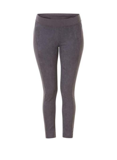 Broek Yesta suedine look maat 52, Kleding | Dames, Broeken en Pantalons, Verzenden