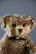 Steiff: teddybeer Royal Crown Derby met porseleinen beeldje., Antiek en Kunst