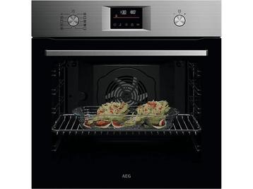 AEG -  Multifunctionele Oven - Vingervlekvrije Inox, Verzenden, Oven met grill