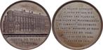 Bronze-medaille 1851 medaille von Jacques Wiener 1815 bis..., Postzegels en Munten, Penningen en Medailles, Verzenden