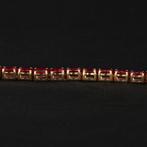 Armband - 14 karaat Geel goud - 9.68ct. tw. Robijn, Nieuw