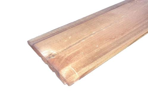 NE-grenen Zweeds rabat houten plank overhangend ±18x170mm, Bricolage & Construction, Bois & Planches, Enlèvement ou Envoi