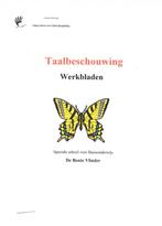 Taalbeschouwing Werkbladen/toetsen/registratieformulieren, Verzenden