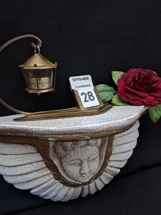 Wandtafel - Hout - Vintage wandconsole, Antiek en Kunst, Curiosa en Brocante