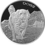Fiji. 50 Cent 2022 Dogs, 1 Oz (.999) Prooflike  (Zonder