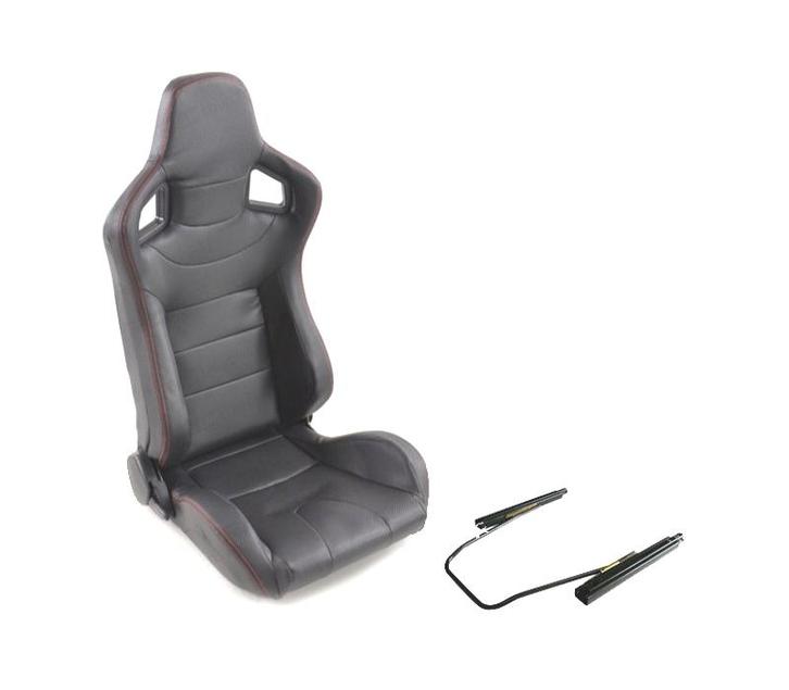 KIT SIÈGE SPORTIF LOOK CARBONE SEMI BAQUET STYLE RS NOIR, Auto-onderdelen, Interieur en Bekleding, Verzenden