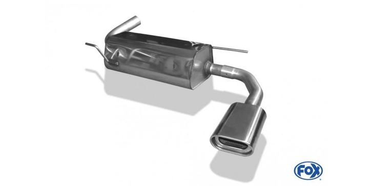 FOX Mitsubishi Pajero Montero V60 einddemper - 135x80 type 5, Auto-onderdelen, Uitlaatsystemen, Nieuw, Verzenden