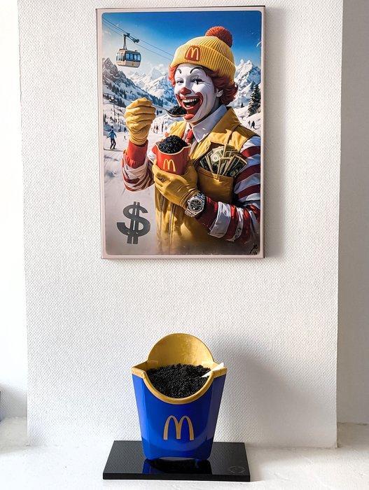XTC Artist - Ronald Mc Caviar sur toile, Antiek en Kunst, Kunst | Designobjecten