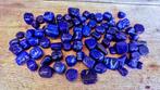 Blauwe lapis lazuli-klompjes Getrommeld - Hoogte: 4 cm -