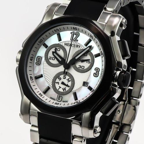 Mercury - Swiss Chronograph - ME1075-SB-7 - Zonder, Handtassen en Accessoires, Horloges | Heren