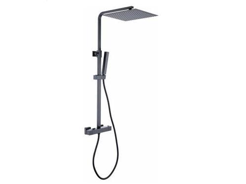 Veiling - Opbouw thermostaat regendouche, mat zwart, Doe-het-zelf en Bouw, Sanitair